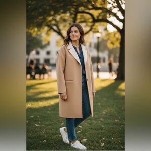 Kate Spade New York Oversized Double Face Coat
